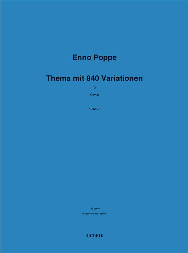 Thema mit 840 Variationen